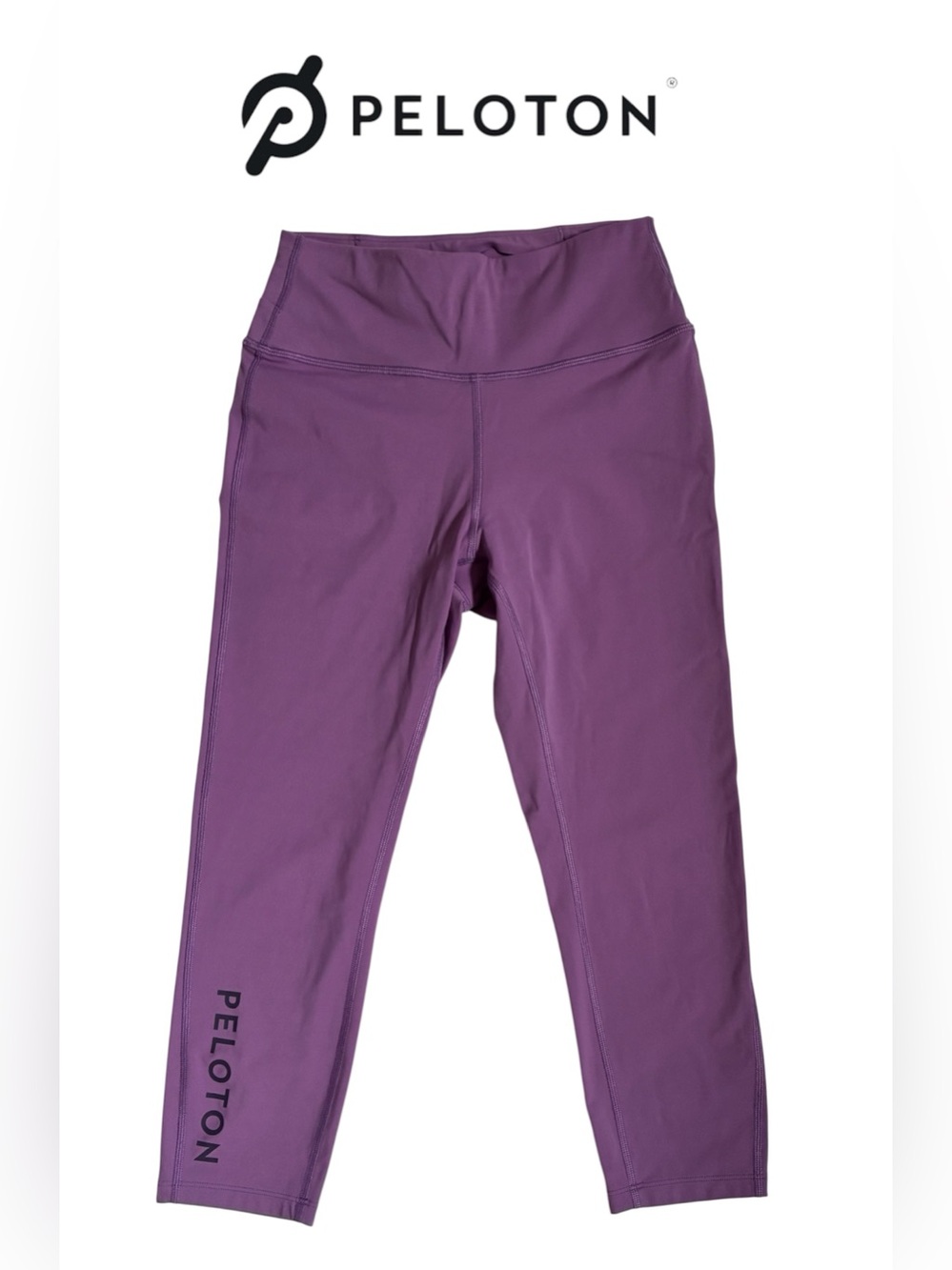 PELOTON ESSENTIAL CAPRI LEGGINGS PURPLE